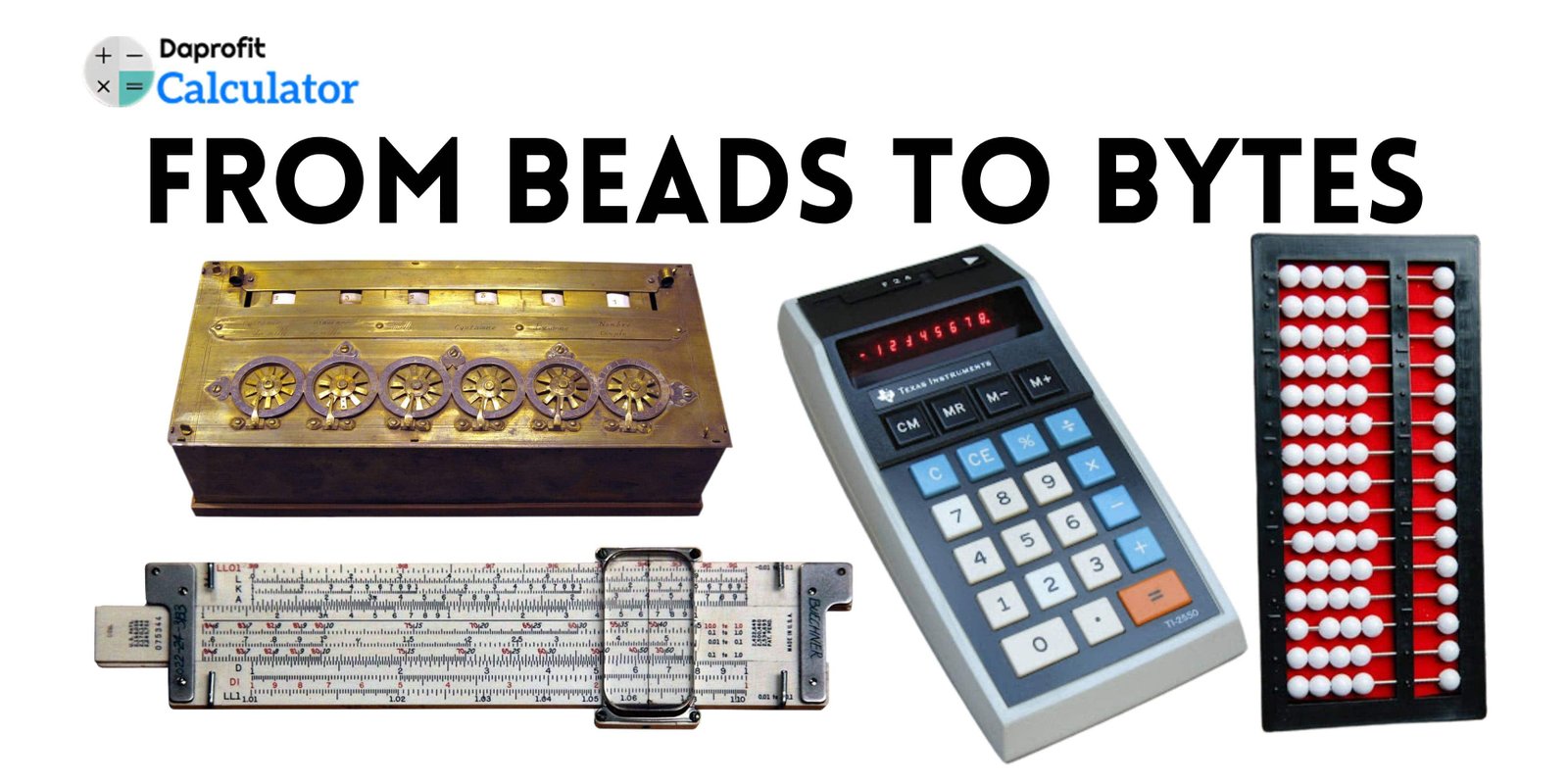 From Beads to Bytes - The Evolution